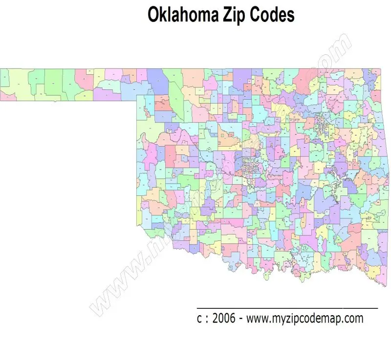 Stillwater Ok Zip Codes Map Maping Resources